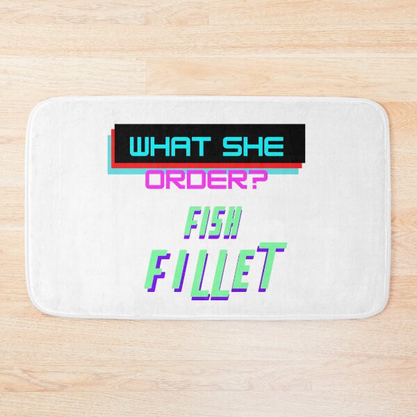 Item preview, What She Order? Fish Fillet Retro designed and sold by flying-flamingo.