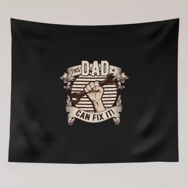 Item preview, This Dad can fix it! designed and sold by Cutebutfunny.