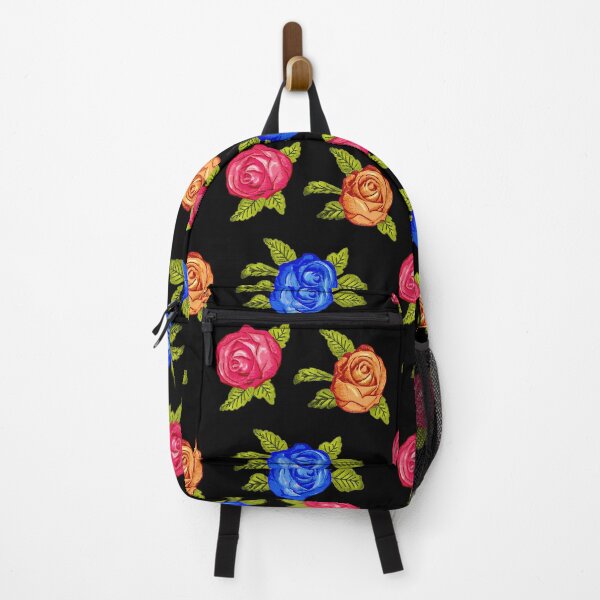 Item preview, Multi Rose on Black designed and sold by FranBail.