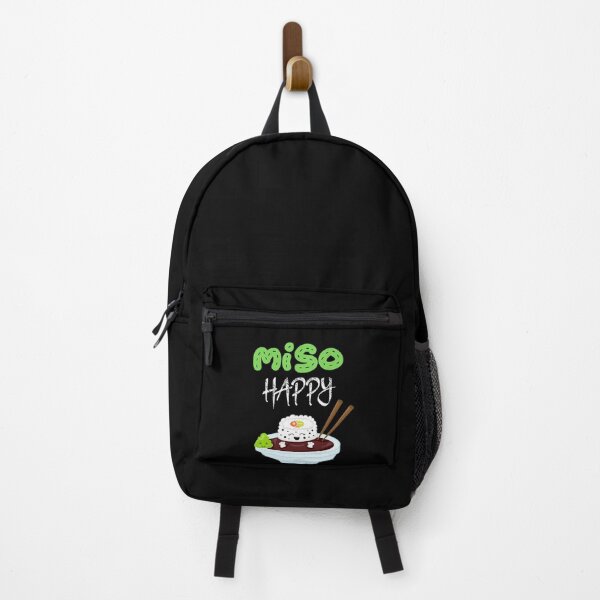 Item preview, Miso Happy, Funny Miso Soup Sushi Pun designed and sold by nat82.