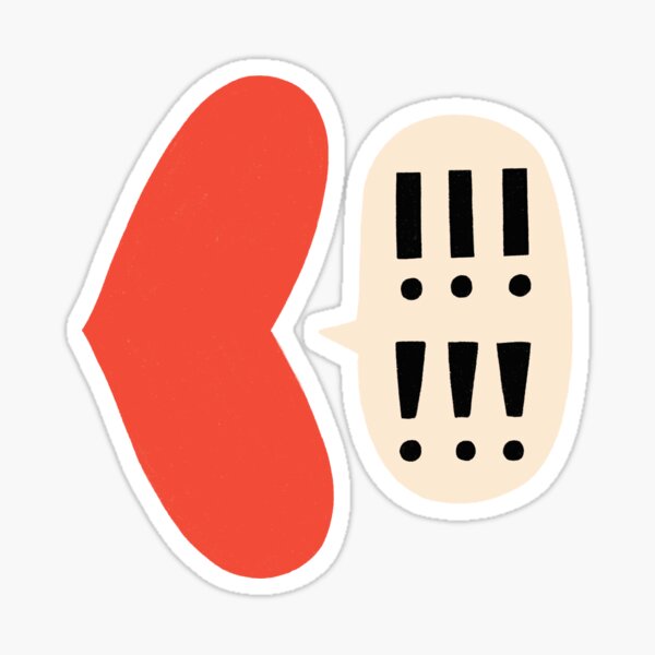 VOCAL HEART Sticker