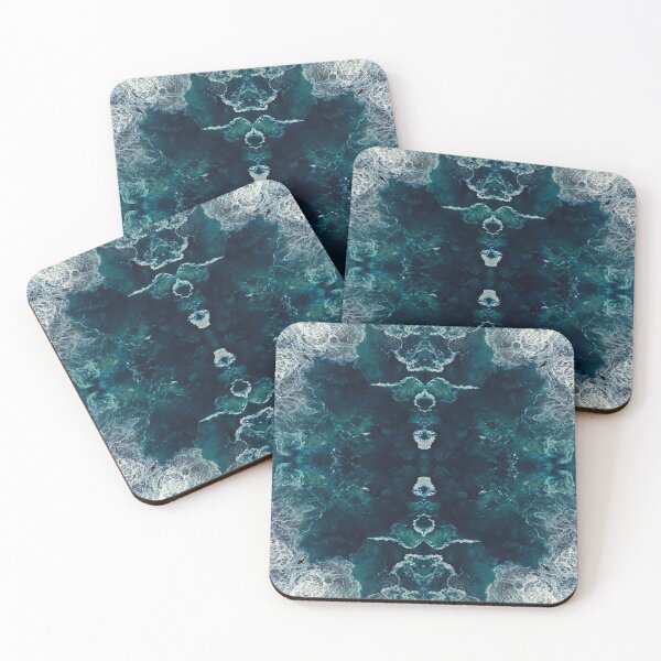Item preview, Symmetry Image of Ocean Bubble Waves designed and sold by patternprint1.