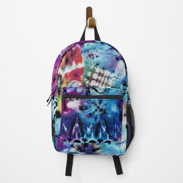 Artikelvorschau, Violett und Aqua Sommer Tie Dye Batik Wachs Tie Die Druck entworfen und verkauft von paperandfrill.