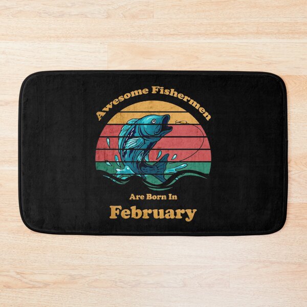 Item preview, Fishing Log Book Awesome Fisherman Are Born In February designed and sold by Thedoode.