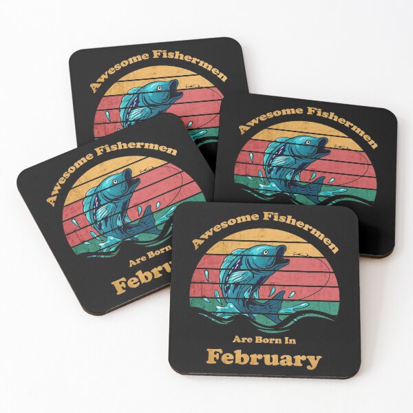 Item preview, Fishing Log Book Awesome Fisherman Are Born In February designed and sold by Thedoode.