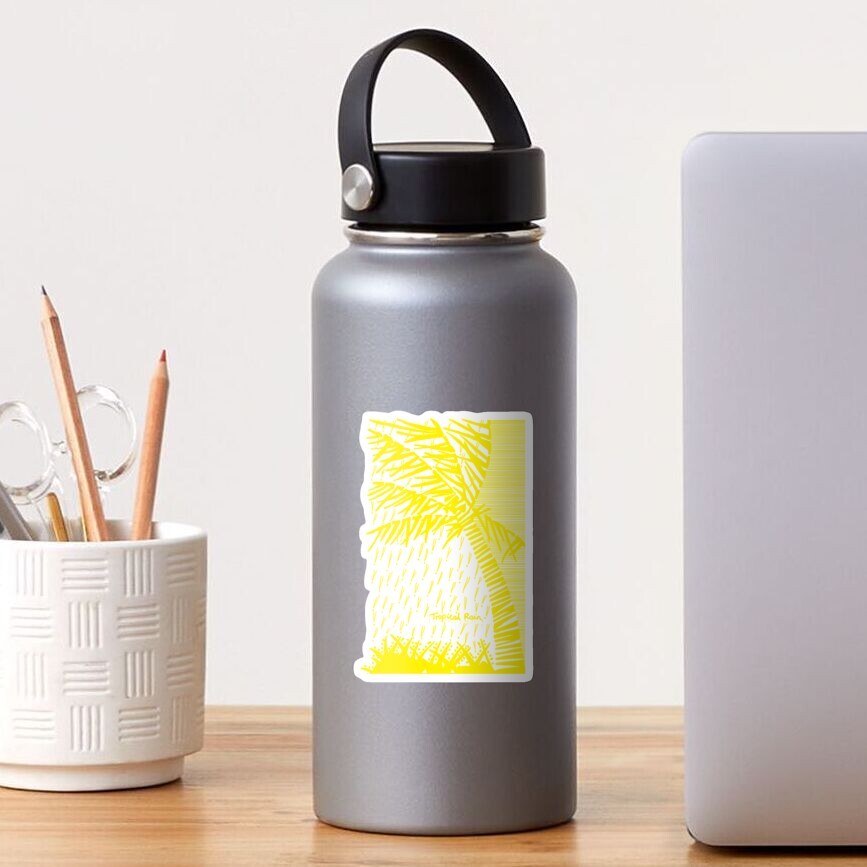 Tropical Rain Prime Yellow Sticker