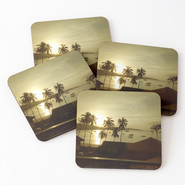 Item preview, Sunset view in resort, Phuket designed and sold by lawrenstan.