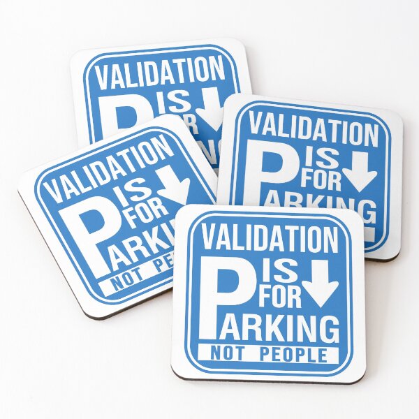 Item preview, Validation Is For Parking designed and sold by 4wordsmovement.