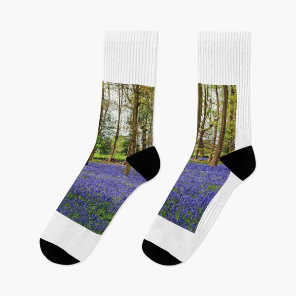 Item preview, Bluebells Bluebell Woods Greys Court Oxfordshire UK designed and sold by AndyEvansPhotos.