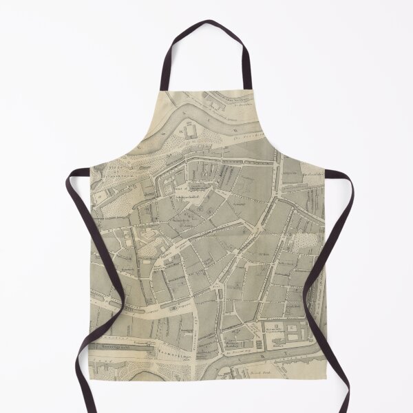 Item preview, Vintage Leeuwarden Netherlands Map (1846) designed and sold by BravuraMedia.