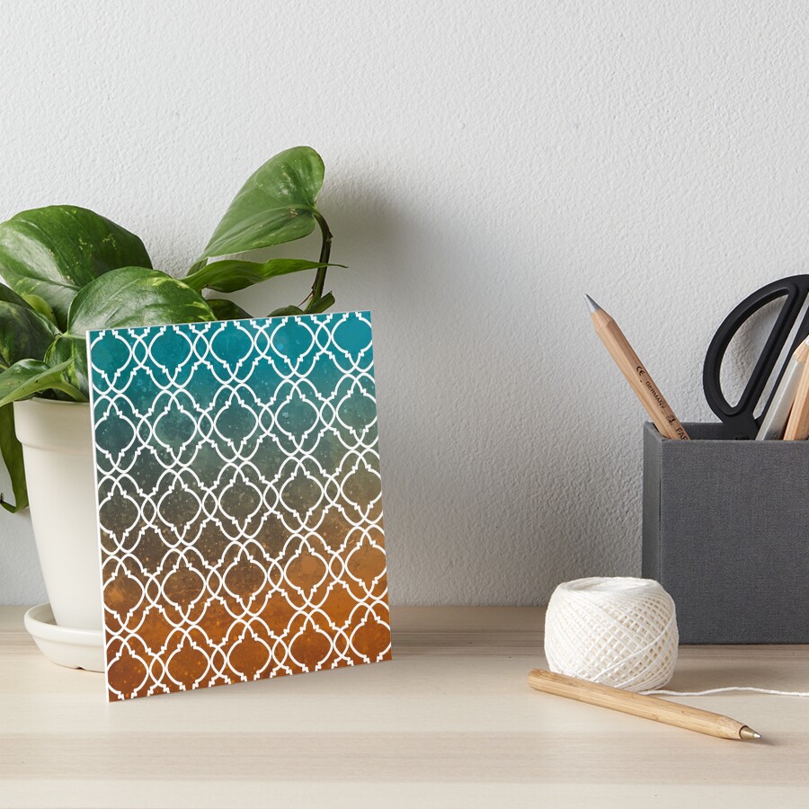 Moroccan 8 Art Board Print