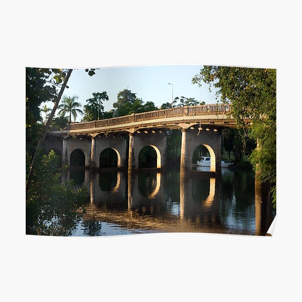 End of an Era ~ East Innisfail Jubilee Bridge, FNQ, AU Poster