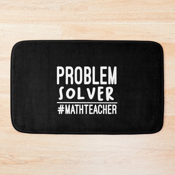 Item preview, Problem Solver #MathTeacher / Math Gifts Mathematician / Math Teacher/ Math Teacher Gift for Math Student :/ funny Math /  style idea design designed and sold by Chamssou.