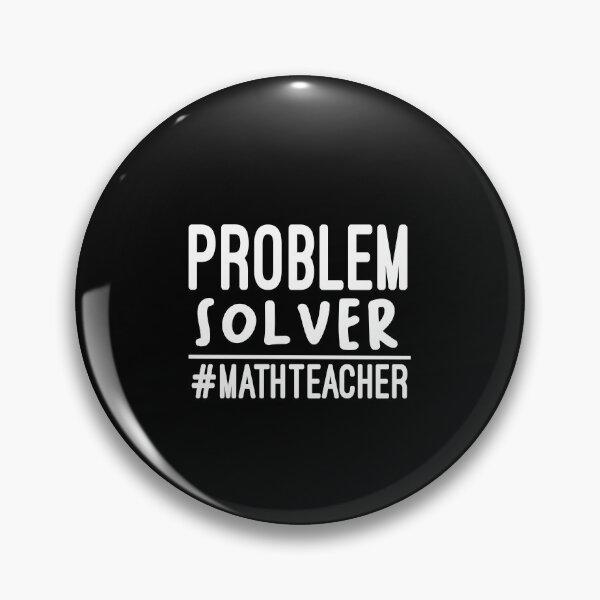Item preview, Problem Solver #MathTeacher / Math Gifts Mathematician / Math Teacher/ Math Teacher Gift for Math Student :/ funny Math /  style idea design designed and sold by Chamssou.
