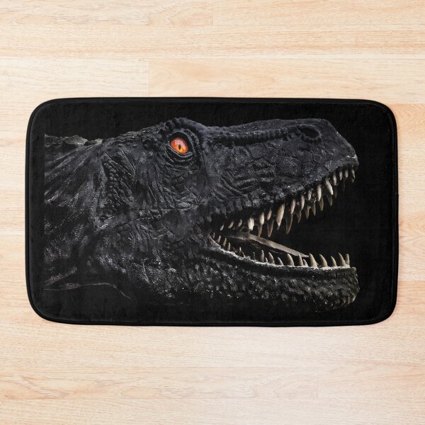 Item preview, Trex Dinosaur Head Dark Poster designed and sold by DFLC Prints.