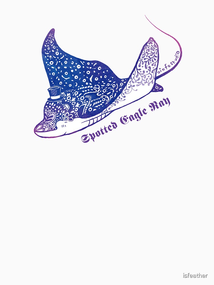 Spotted Eagle Ray III by isfeather