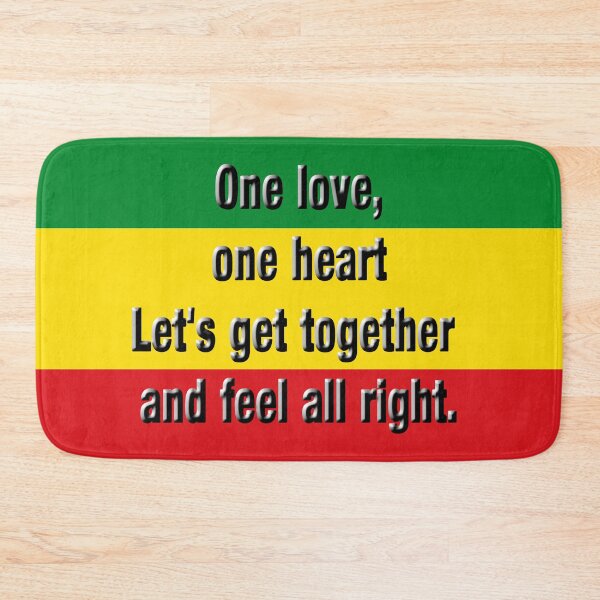 Item preview, One love Rasta flag designed and sold by masterchef-fr.