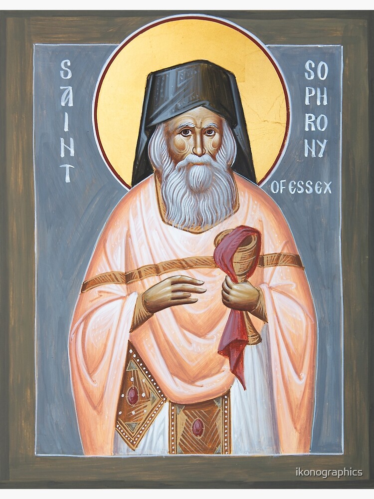 St Sophrony of Essex by ikonographics