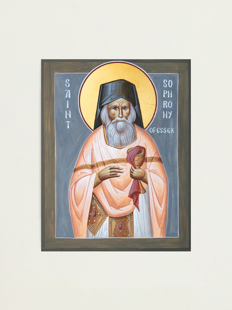 Alternate view of St Sophrony of Essex Photographic Print