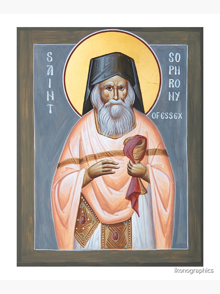 St Sophrony of Essex by ikonographics