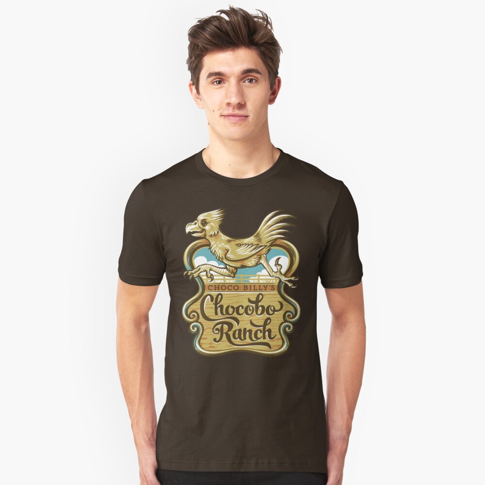 Choco Billy's Chocobo Ranch Slim Fit T-Shirt