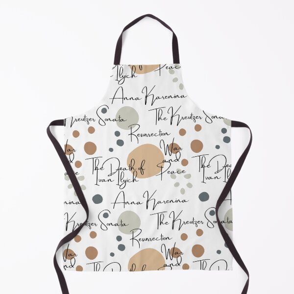 Item preview, Tolstoy Book Titles | Cute Seamless Pattern designed and sold by EarlessPierre.