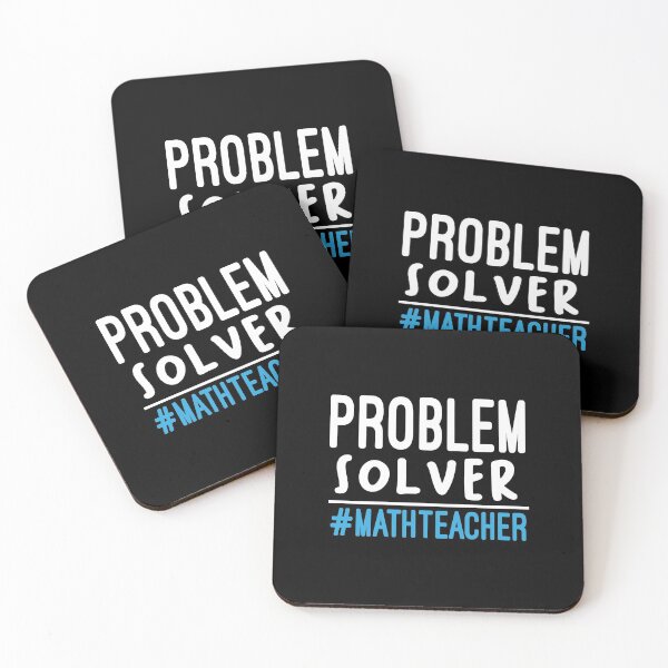 Item preview, Problem Solver #MathTeacher / Math Gifts Mathematician / Math Teacher/ Math Teacher Gift for Math Student :/ funny Math /  style idea design designed and sold by Chamssou.