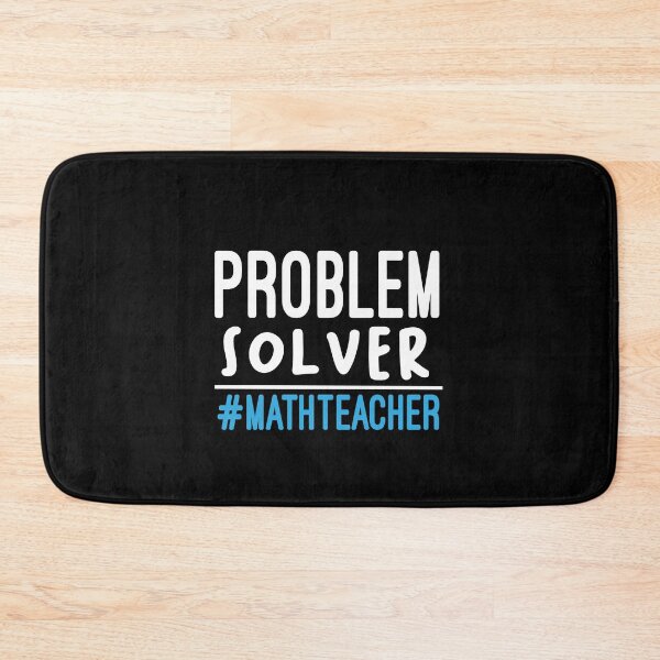 Item preview, Problem Solver #MathTeacher / Math Gifts Mathematician / Math Teacher/ Math Teacher Gift for Math Student :/ funny Math /  style idea design designed and sold by Chamssou.