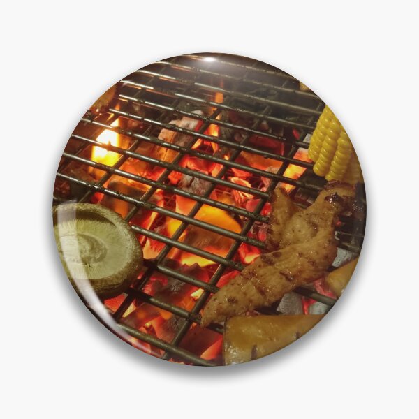 Item preview, Grilled food on charcoal designed and sold by lawrenstan.