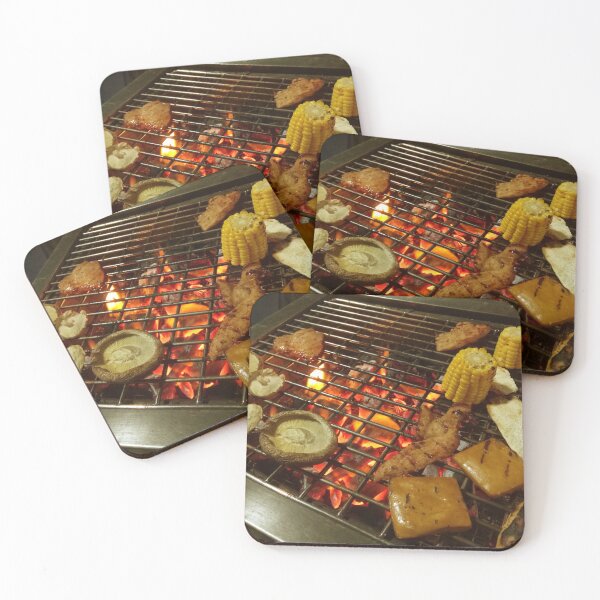 Item preview, Grilled food on charcoal designed and sold by lawrenstan.