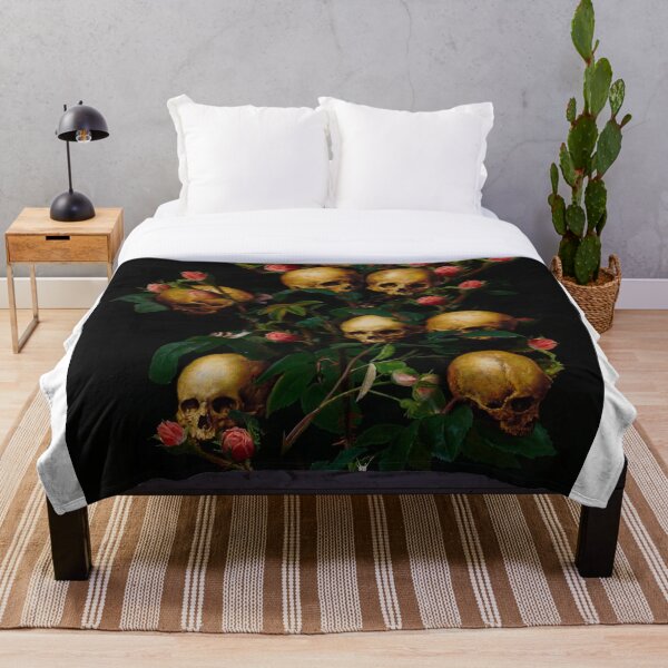 THE BOUQUET Throw Blanket