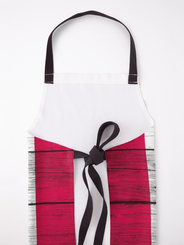 Alternate view of Canadian flag Apron