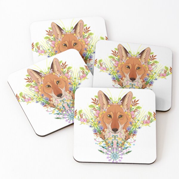 Artikelvorschau, Blumenfuchs entworfen und verkauft von ChantsArt.