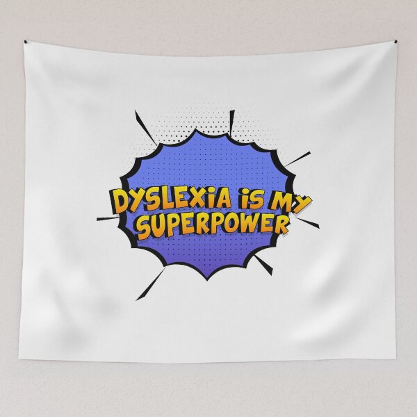 Item preview, Dyslexia is my Superpower Funny Design Dyslexia Gift designed and sold by Custom365.
