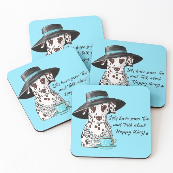 Item preview, Dalmatian Lets have some Tea designed and sold by Atelier Cupcake.