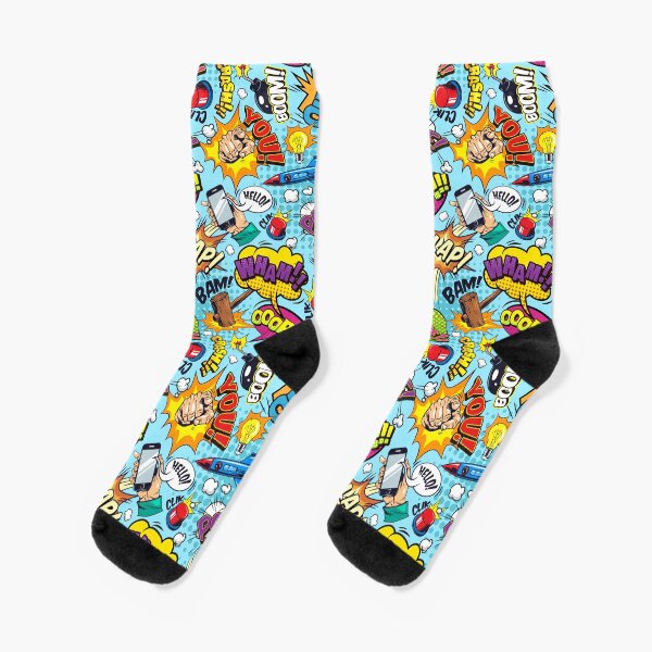 Aperçu de l'œuvre Funny Cartoon Pattern - Un joli cadeau pour les enfants qui aiment la décoration graphique colorée créée et vendue par utaini.