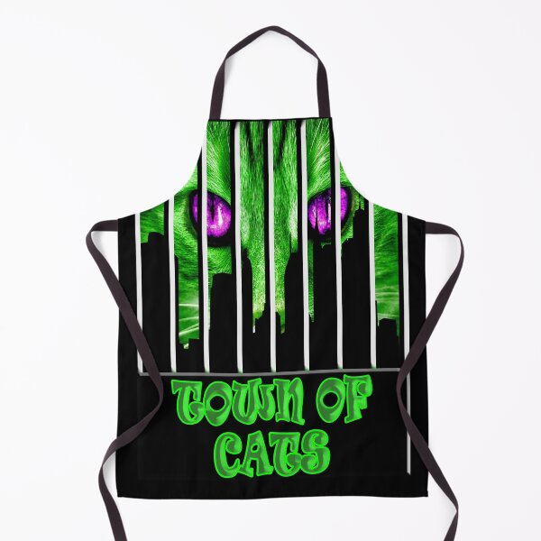 Item preview, Town Of Cats New York City Sky Line Green Color designed and sold by vineeth.