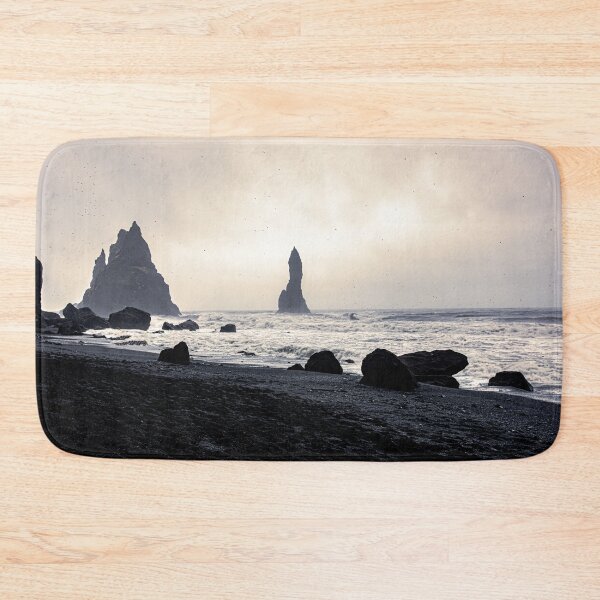 Item preview, World famous Black Beach, Reynisfjara Black Sand Beach, Iceland designed and sold by HTPOP.