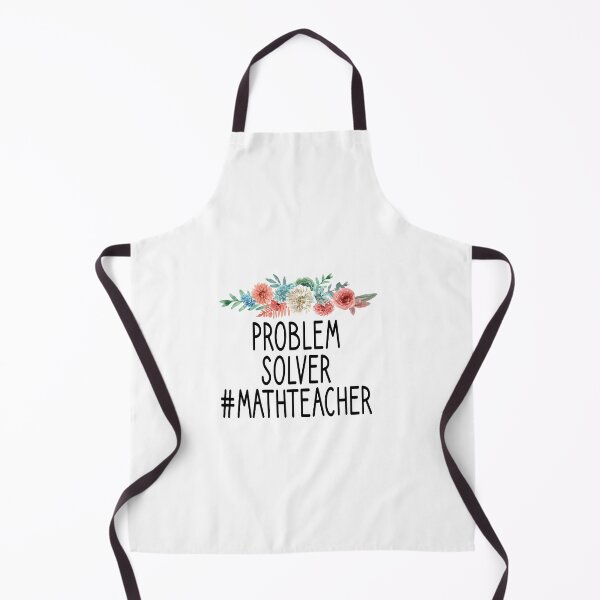 Item preview, Problem Solver #MathTeacher / Math Gifts Mathematician / Math Teacher/ Math Teacher Gift for Math Student :/ funny Math / floral style idea design designed and sold by Chamssou.