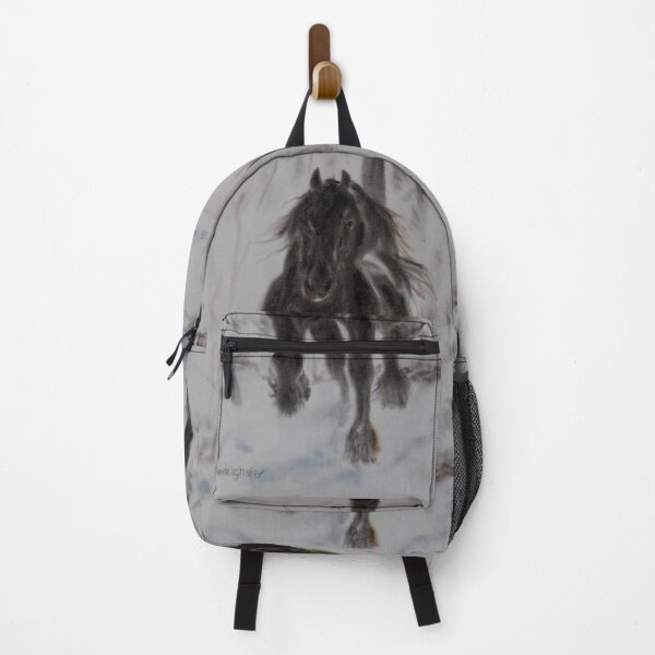 Item preview, Friesan horse in winter designed and sold by Kunst-Grafik .