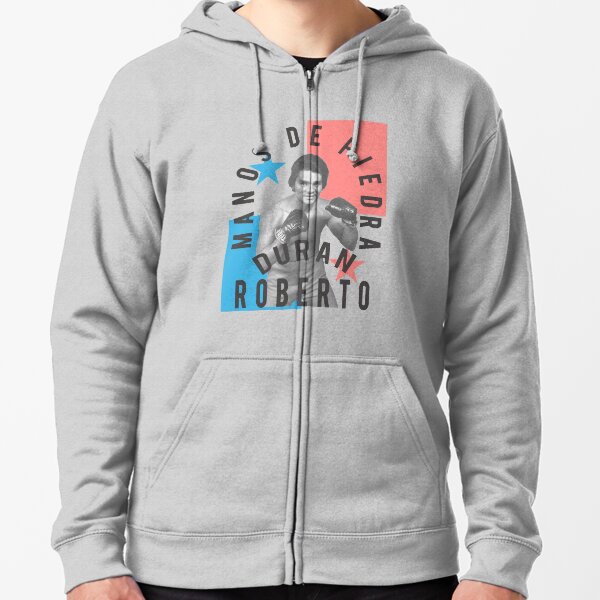 «Manos de Piedra» Roberto Duran Zipped Hoodie
