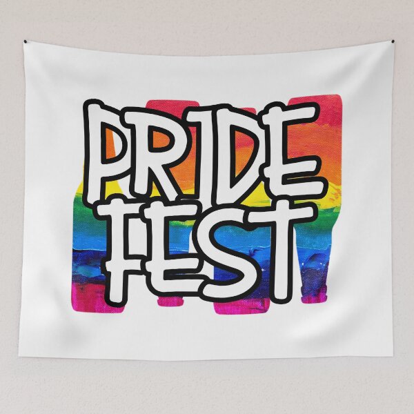Item preview, Pride Festival designed and sold by lovesuperkarma.
