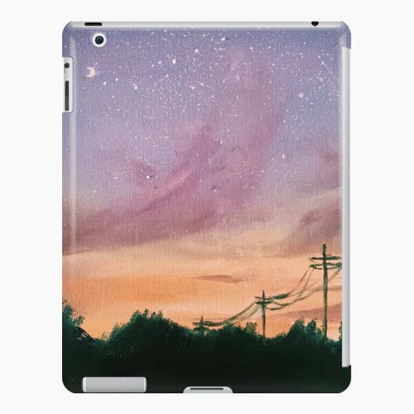 lilac sunset iPad Snap Case