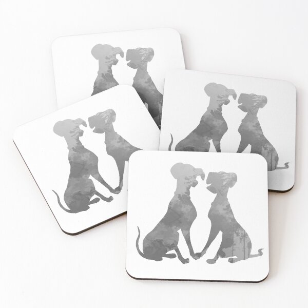 Aperçu de l'œuvre Chiens Insipired Silhouette créée et vendue par ShadowsInspired.
