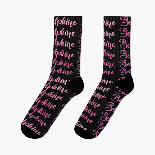 Item preview, Belle Delphine rainbow name - pink with stars | Gamer girl designed and sold by Vane22april.