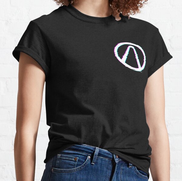 Glitched Vault Logo - Borderlands Classic T-Shirt