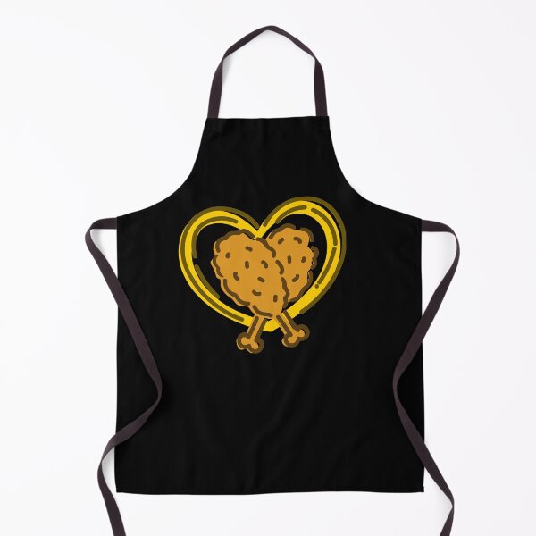 Item preview, Pair of tasty Fried Chicken Legs heart designed and sold by Maria Simone.