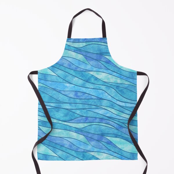 Item preview, Blue Waves Ocean Abstract designed and sold by SpiceTree.