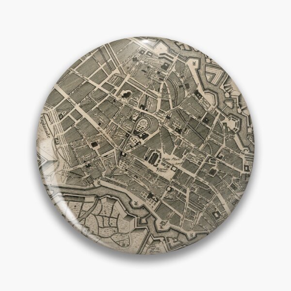 Item preview, Vintage Map of Lille France (1740) designed and sold by BravuraMedia.