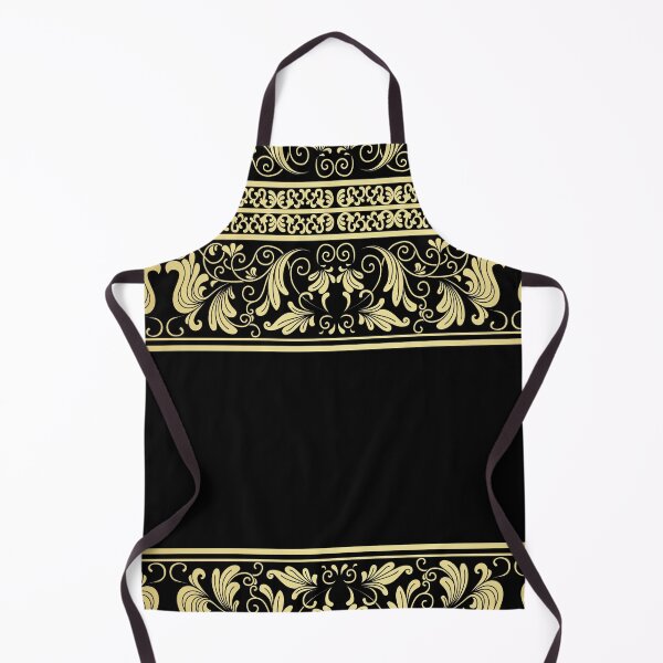 Item preview, Black Gold Border Floral designed and sold by SpiceTree.